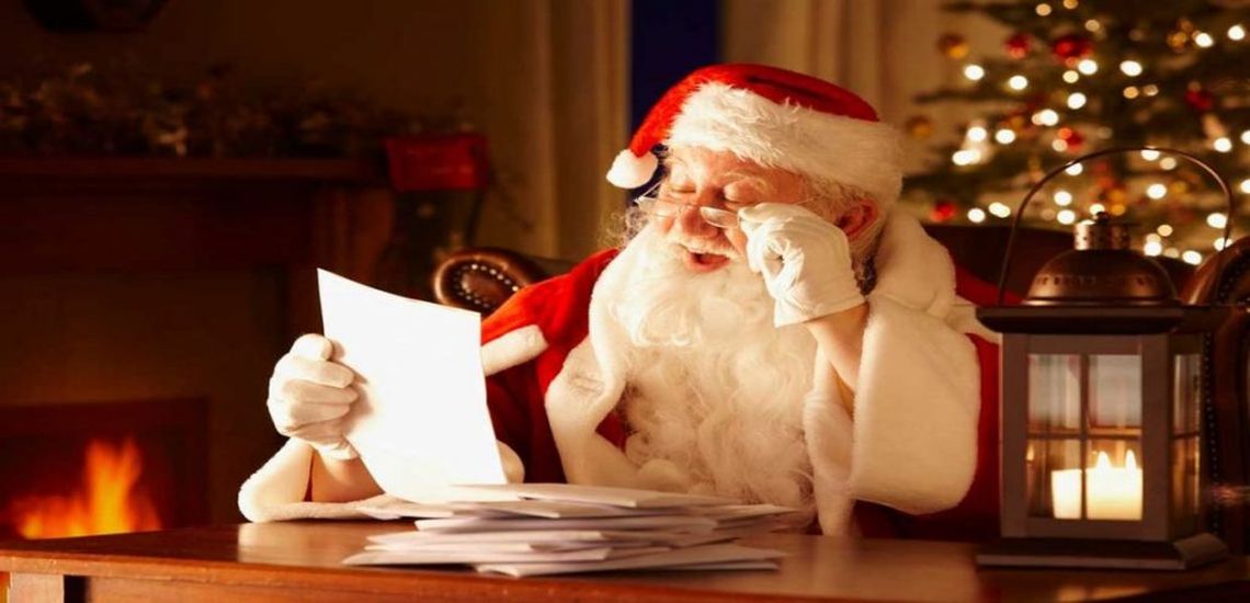 What language can you write letters to Santa Claus?